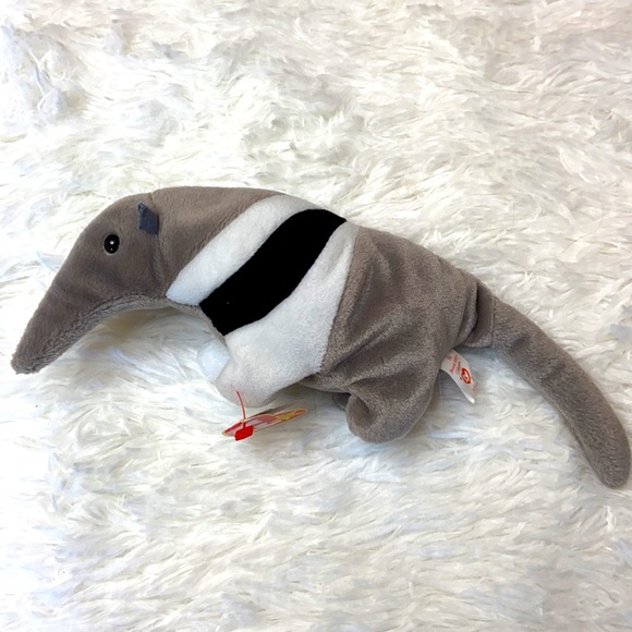 Ty Beanie Baby Ants Anteater Stuffed Animal - Picture 5 of 8